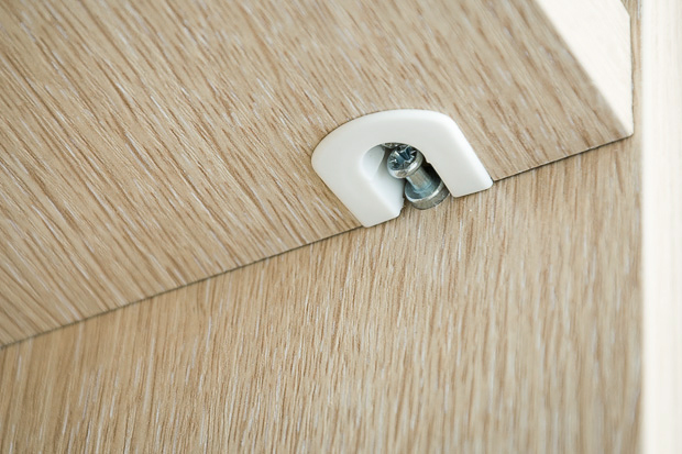 Якість меблів так само визначають за відсутності зазорів