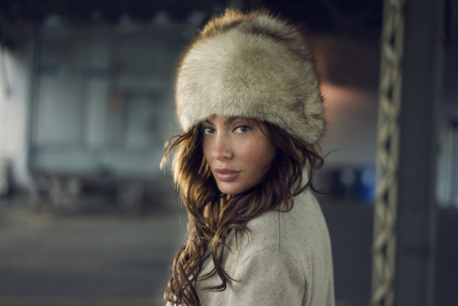 Меховая шапка